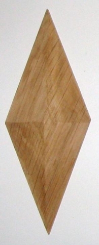 Comment faire une belle pointe de diamant en bois 